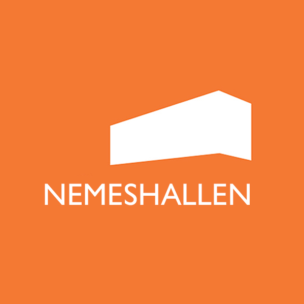 Logotyp för  Mölnlycke kulturhus Nemeshallen